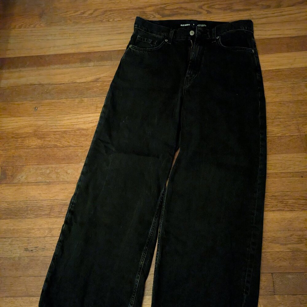 Old Navy Black baggy jeans
